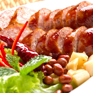 Thai Sausage (E-Sarn Style) ไส้กรอกอีสาน