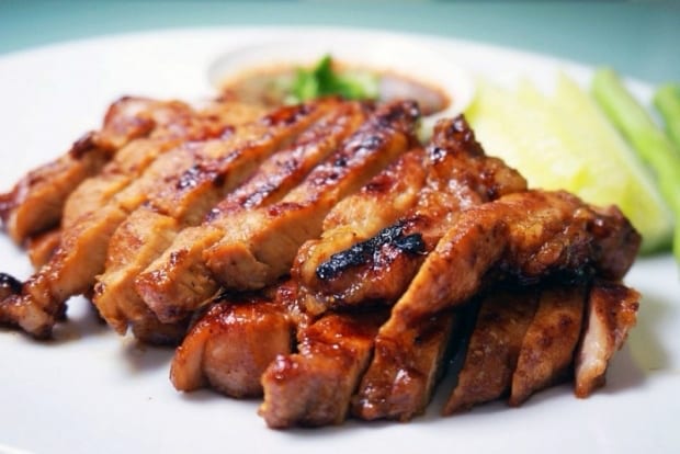 Grilled Pork คอหมูย่าง.