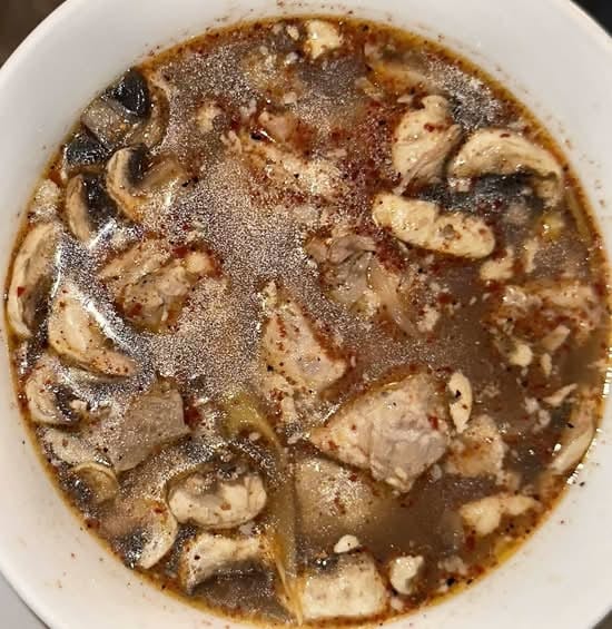Spicy Pork Spareribs Soup ต้มแซบกระดูกหมู.