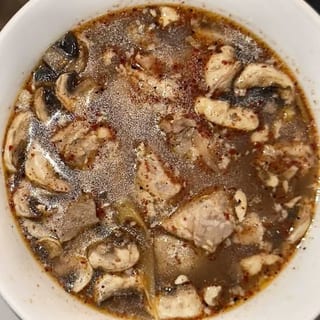 Spicy Pork Spareribs Soup ต้มแซบกระดูกหมู