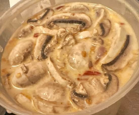 Tom Kha Noodle (Coconut Soup Noodle) ก๋วยเตี๋ยวข่า.