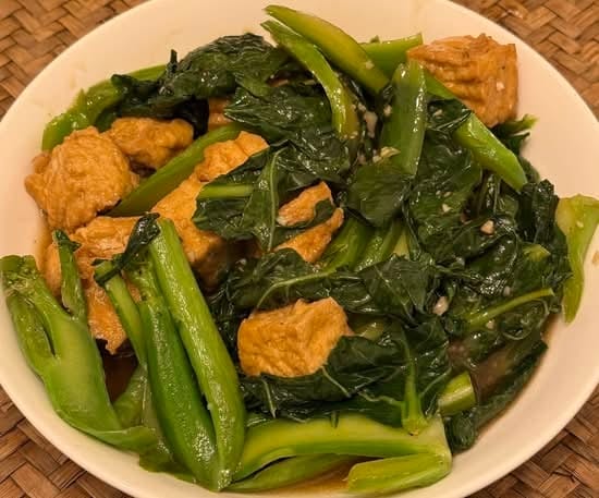 Chinese Broccoli ผัดคะน้า.